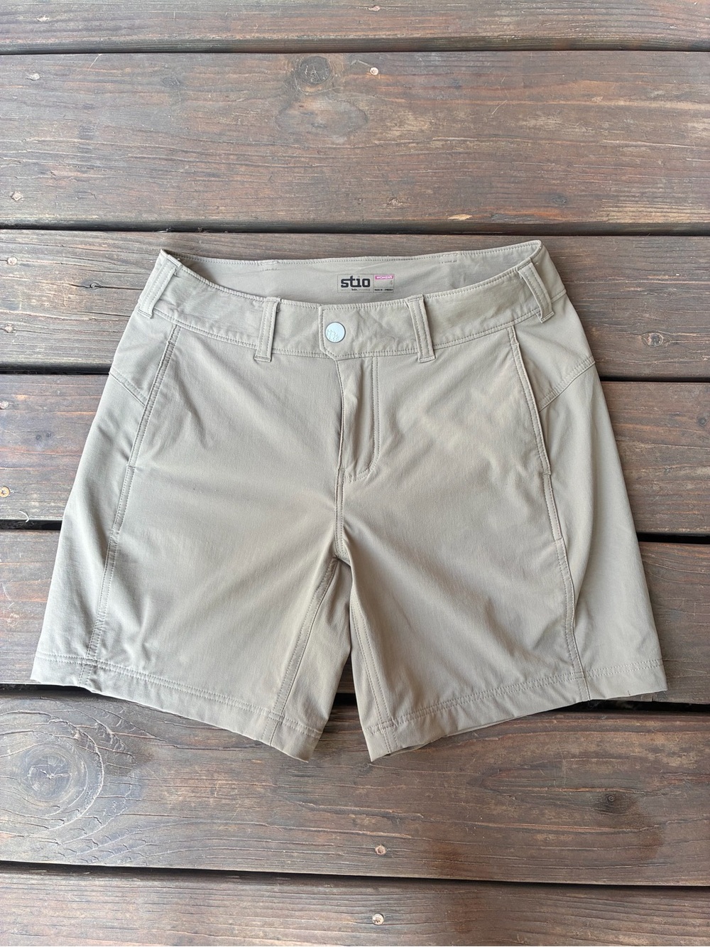 Stio Khaki Shorts